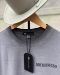 Moto Club Tee - Vintage Gray
