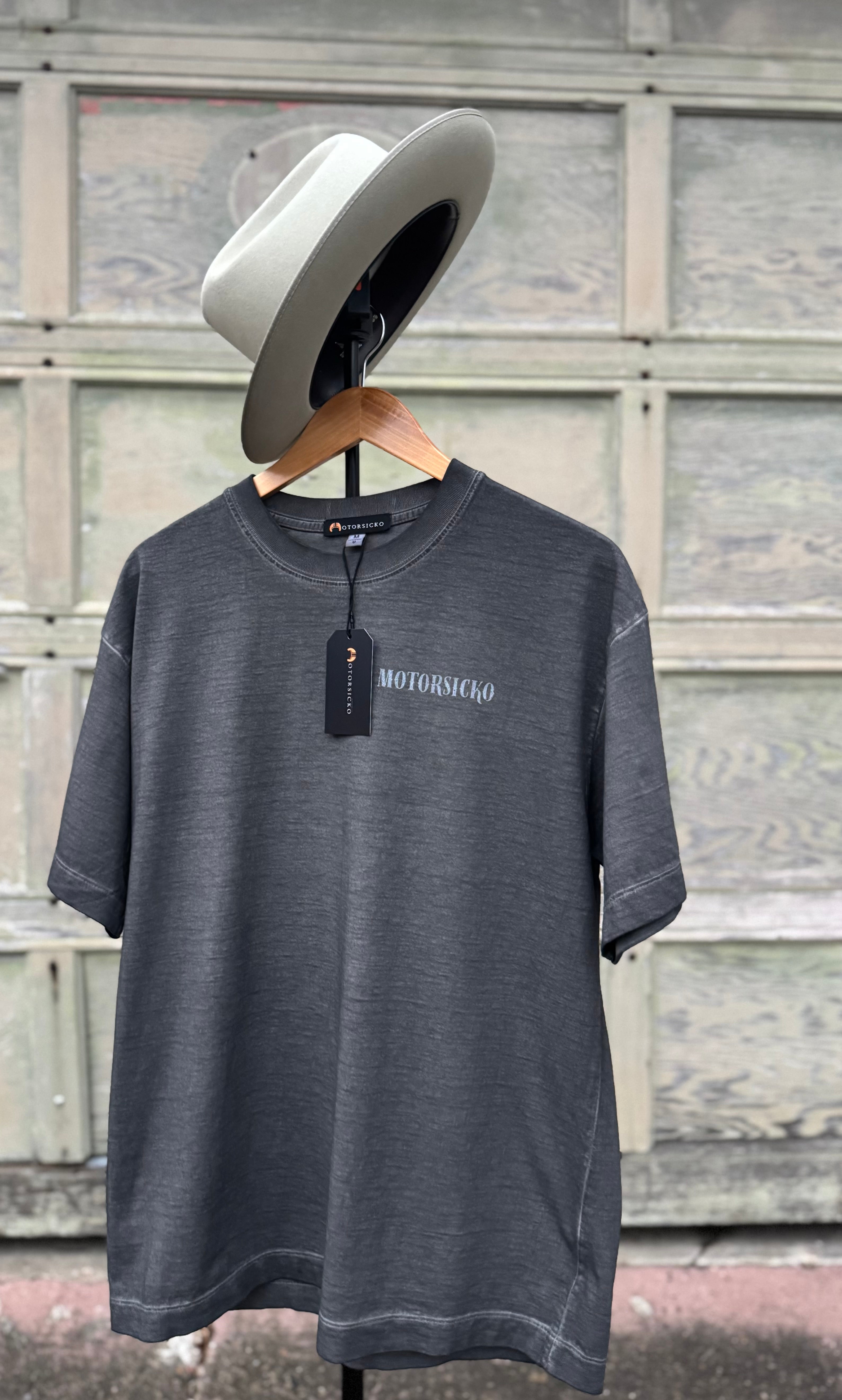 Moto Club Tee - Vintage Black