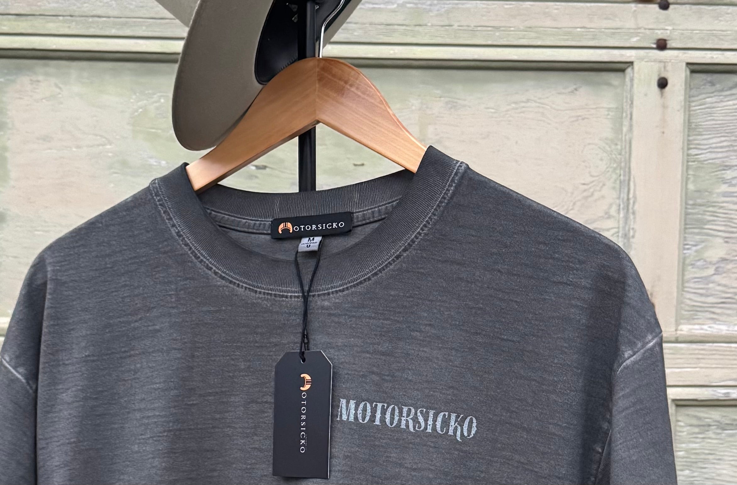 Moto Club Tee - Vintage Black