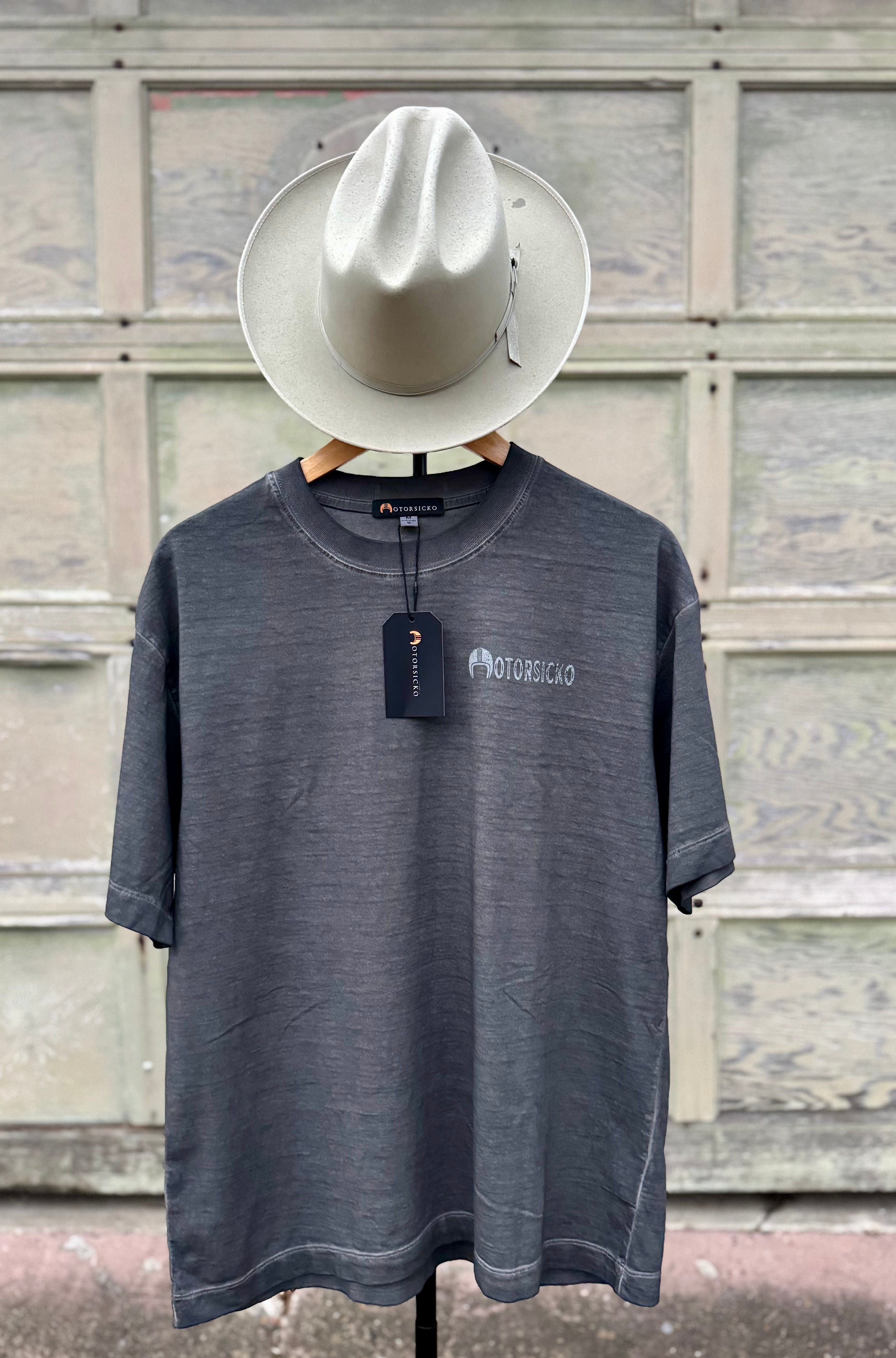 Cafe Moto Tee - Vintage Black