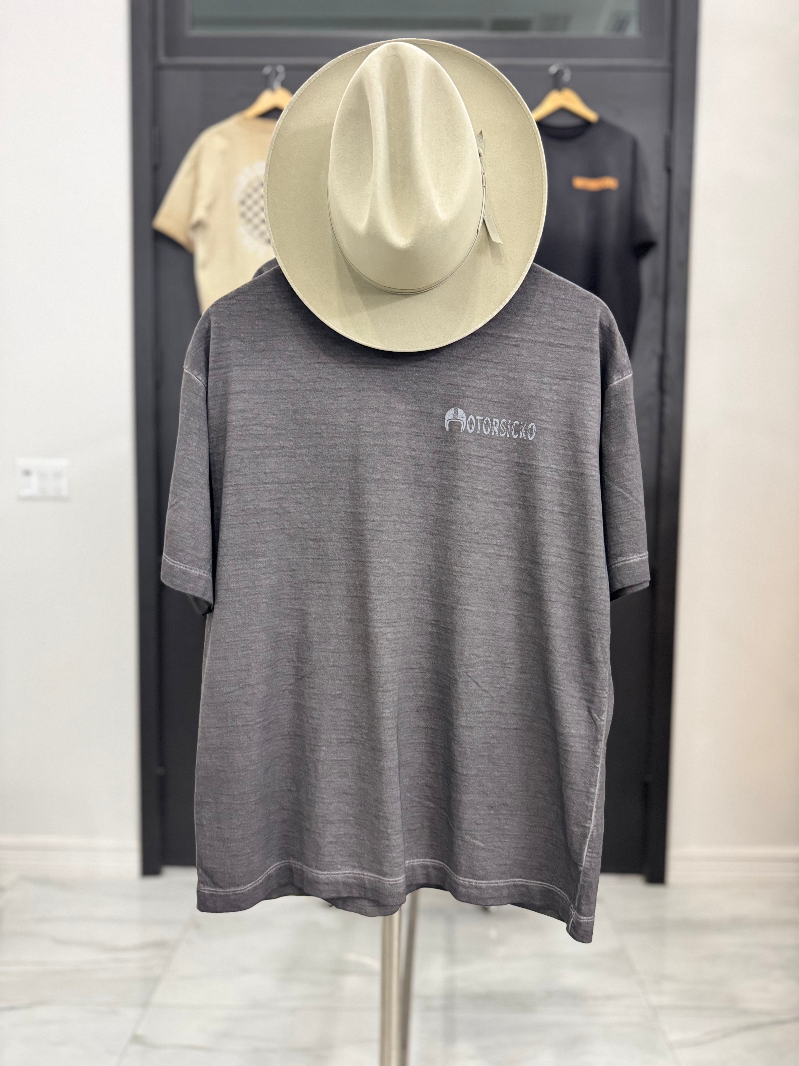 Cafe Moto Tee - Vintage Black