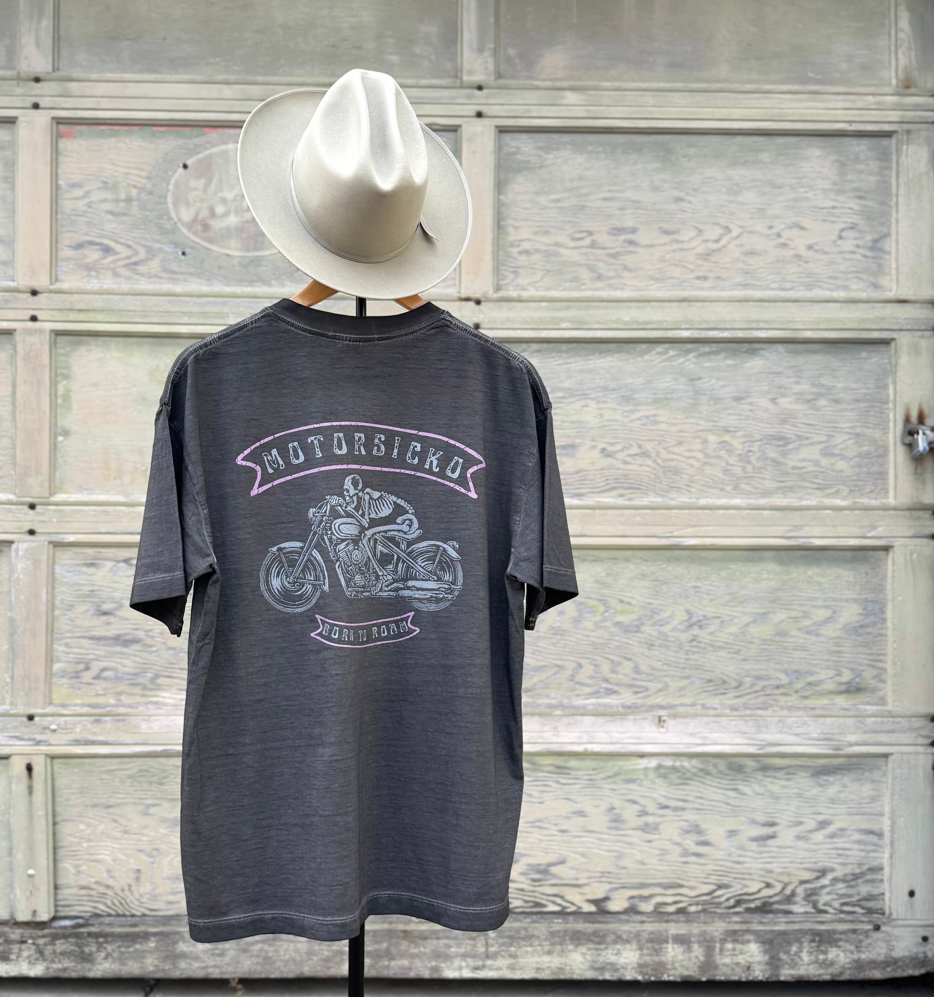 Born To Roam Tee - Vintage Black